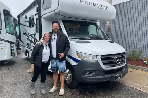 Beautiful 2023 Mercedes Forest River Forester Delivery Included