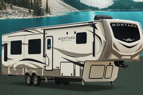 MONTANA Private Master, 1.5 Bath, Spacious Front Living with Hideaway TV and Fireplace