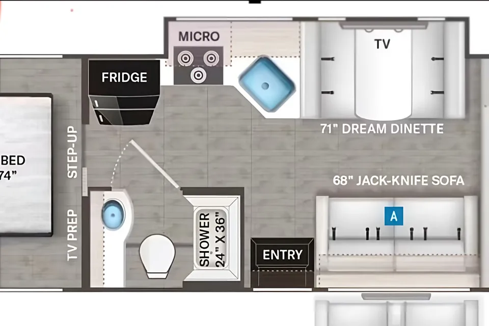 C21 NEW 2024 Chateau Sleeps 8 Luxury Private Master Suite Chateau Class C