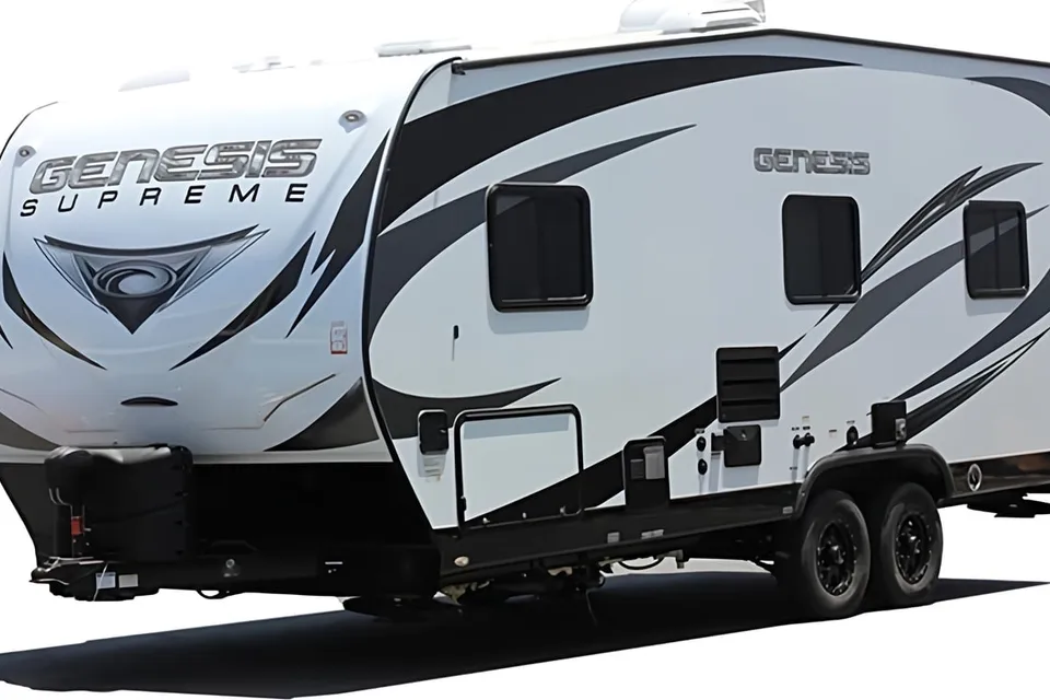 Omar's Genesis Supreme RV 23ss Toy Hauler