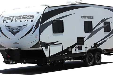 Omar's Genesis Supreme RV 23ss Toy Hauler