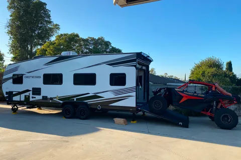 Omar's Genesis Supreme RV 23ss Toy Hauler