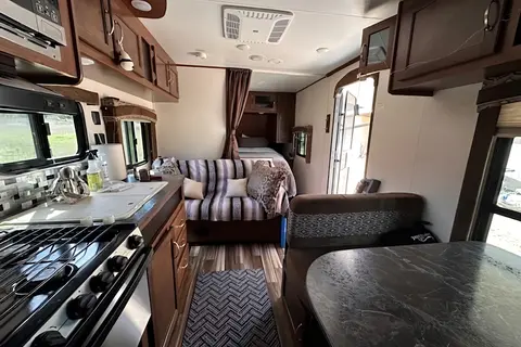 Bluestone Acres - The Viking Chariot | Jayco Jay Flight 23RB Travel Trailer