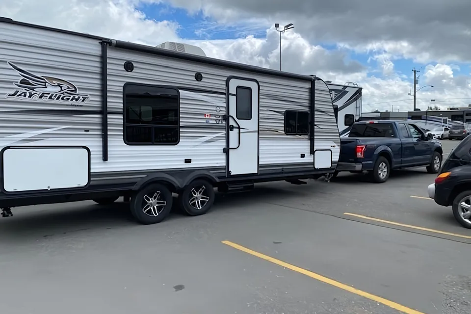 Bluestone Acres - The Viking Chariot | Jayco Jay Flight 23RB Travel Trailer