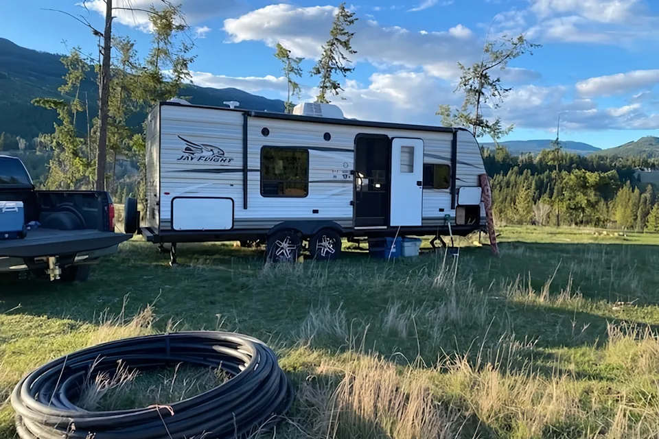 Bluestone Acres - The Viking Chariot | Jayco Jay Flight 23RB Travel Trailer