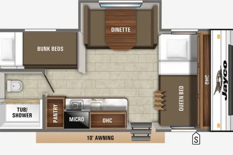 Eric & Kaitlyn's Jay Flight Baja Travel Trailer