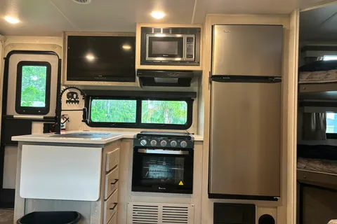Barky's Rockwood Mini-Lite Travel Trailer