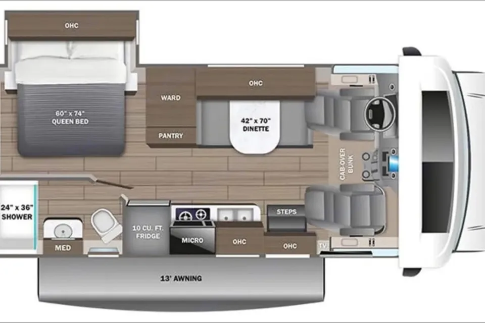 "Bell Rock" 2025 Entegra Coach Odyssey 22C Class C