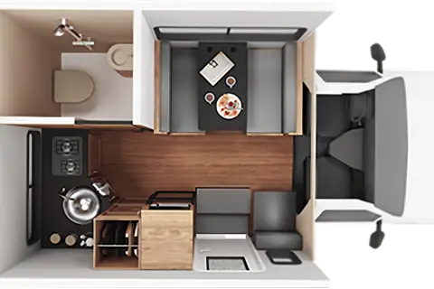 Meet “Wander” – Easy, Clean, Renovated 19' RV for New Travelers