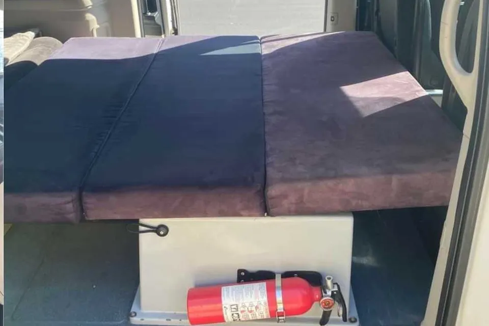 Dodge Caravan Rooftop Tent Camper Campervan
