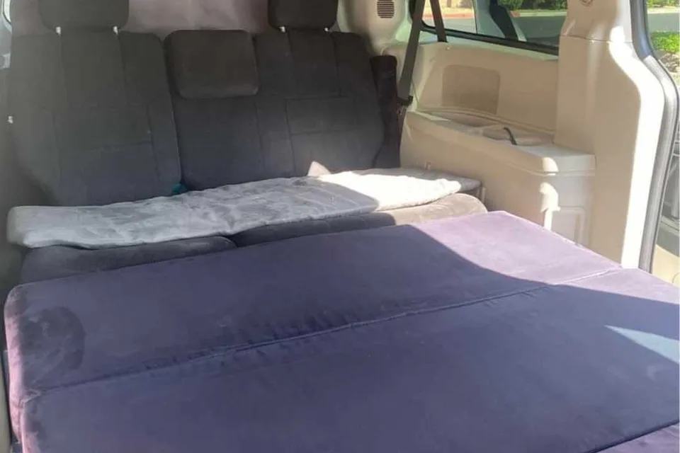 Dodge Caravan Rooftop Tent Camper Campervan