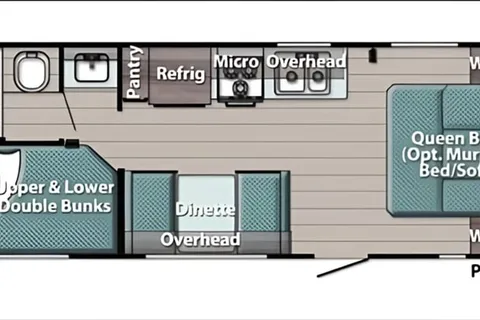 Willy's Gulf Stream Ameri-lite24 Travel Trailer