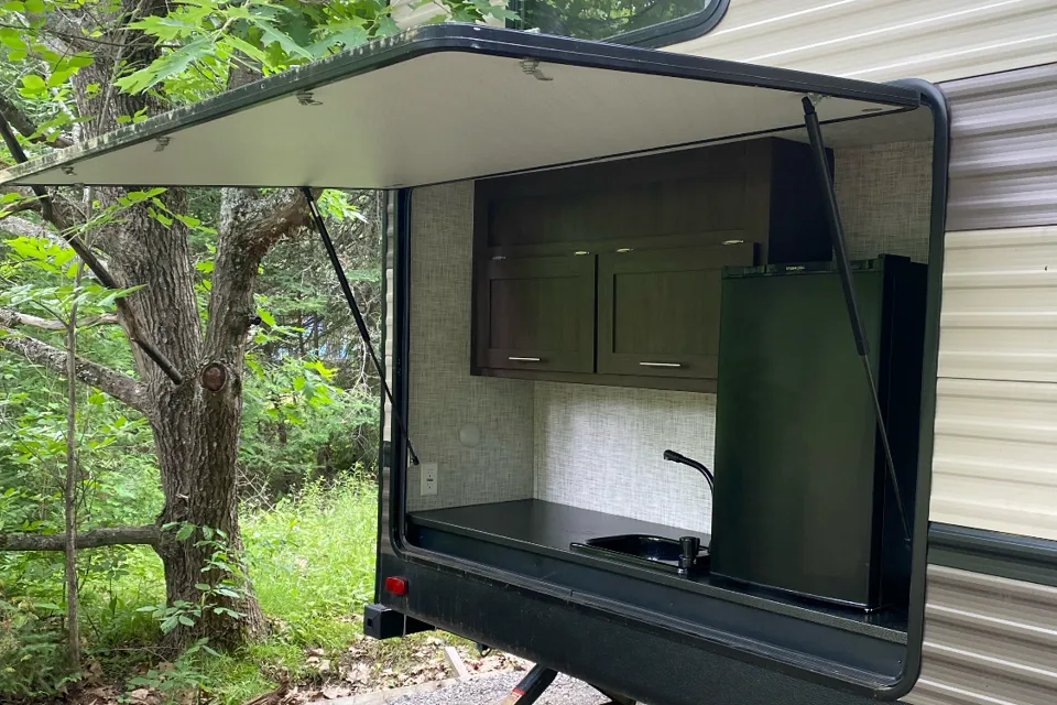 Marcel's Forest River Wildwood Travel Trailer