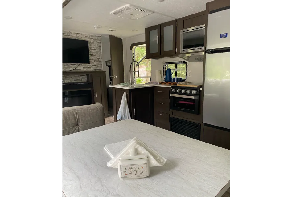 Marcel's Forest River Wildwood Travel Trailer