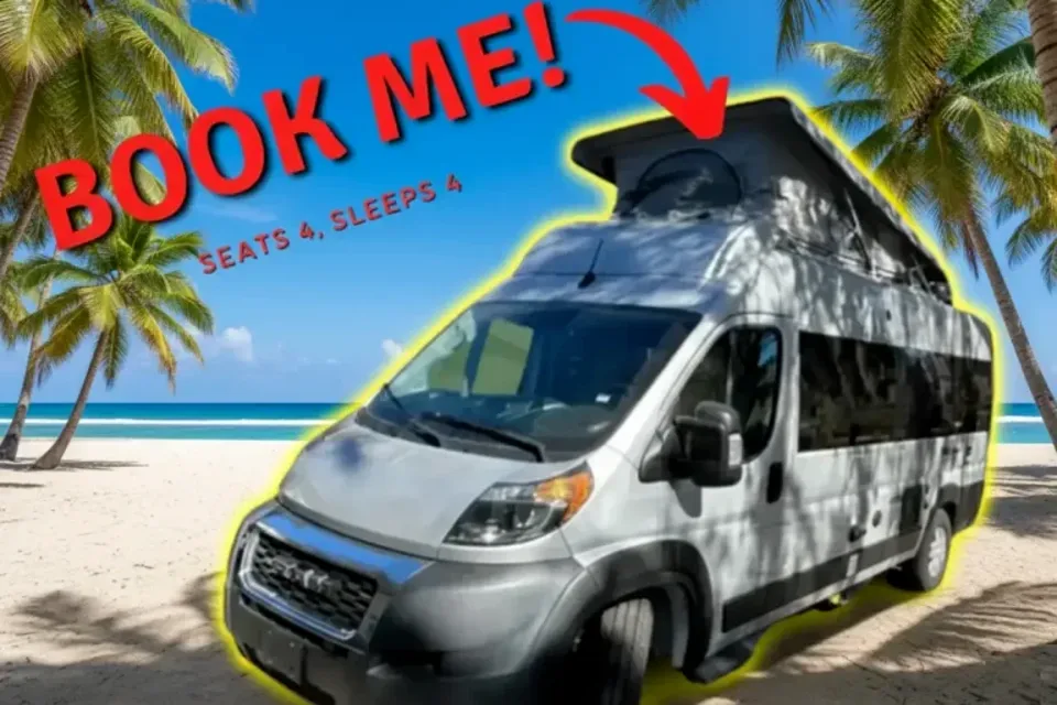 2023 Class B - A/C, 100 mi/day Luxury Van Pop Top