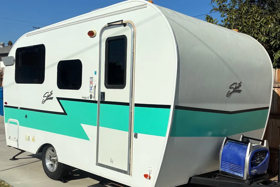Monica's Shasta Airflyte 12 Travel Trailer