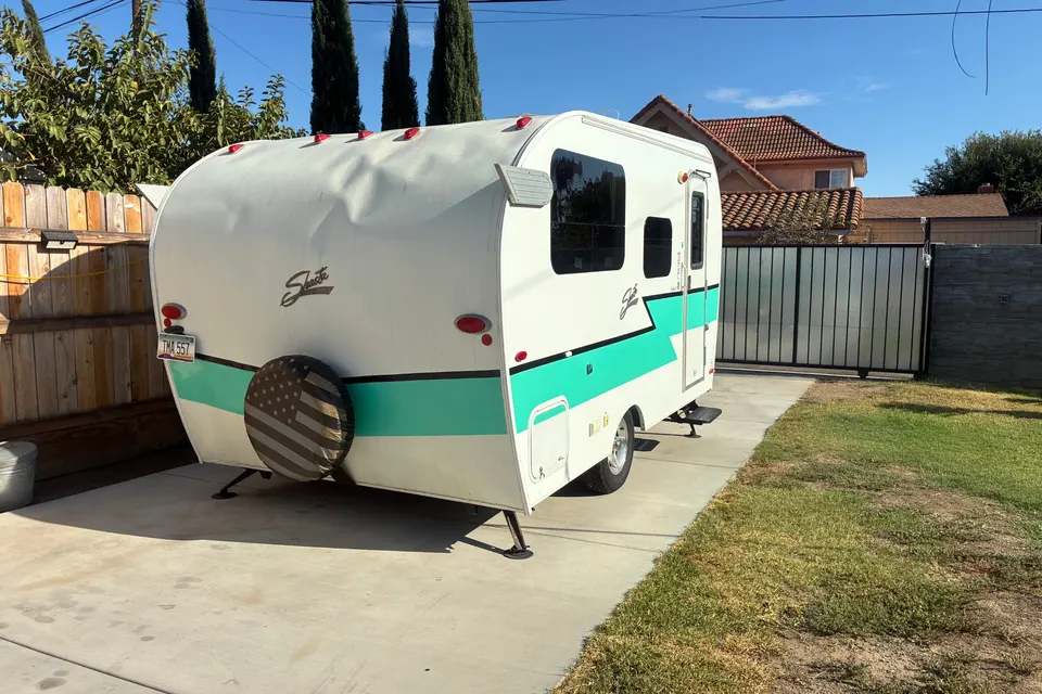 Monica's Shasta Airflyte 12 Travel Trailer