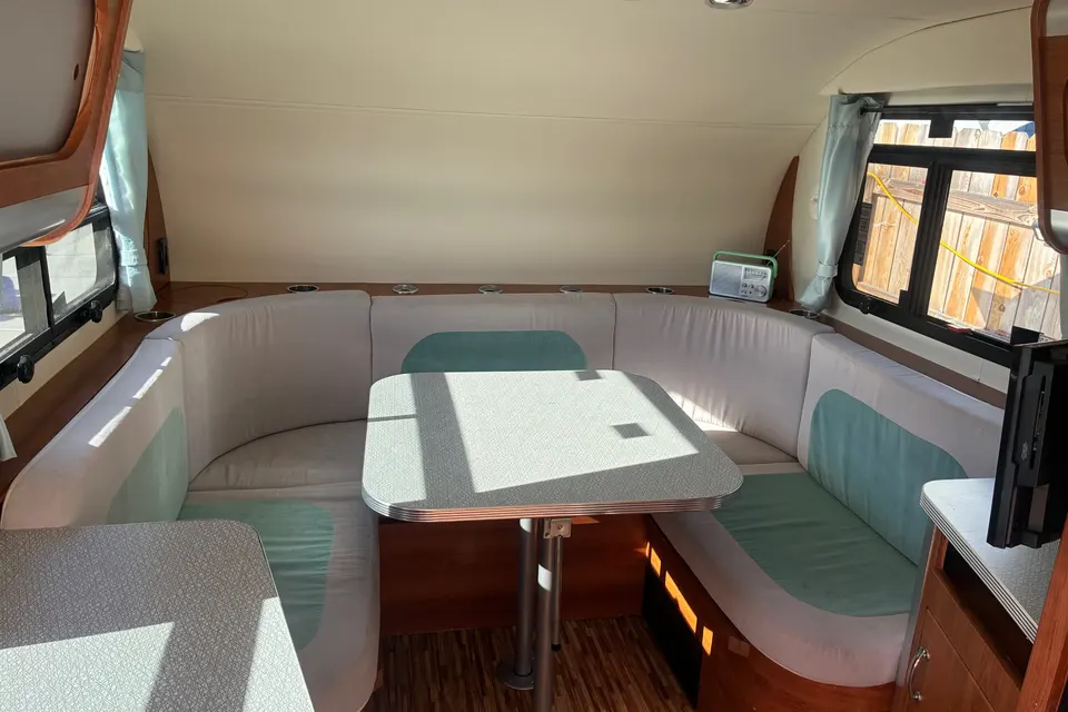 Monica's Shasta Airflyte 12 Travel Trailer