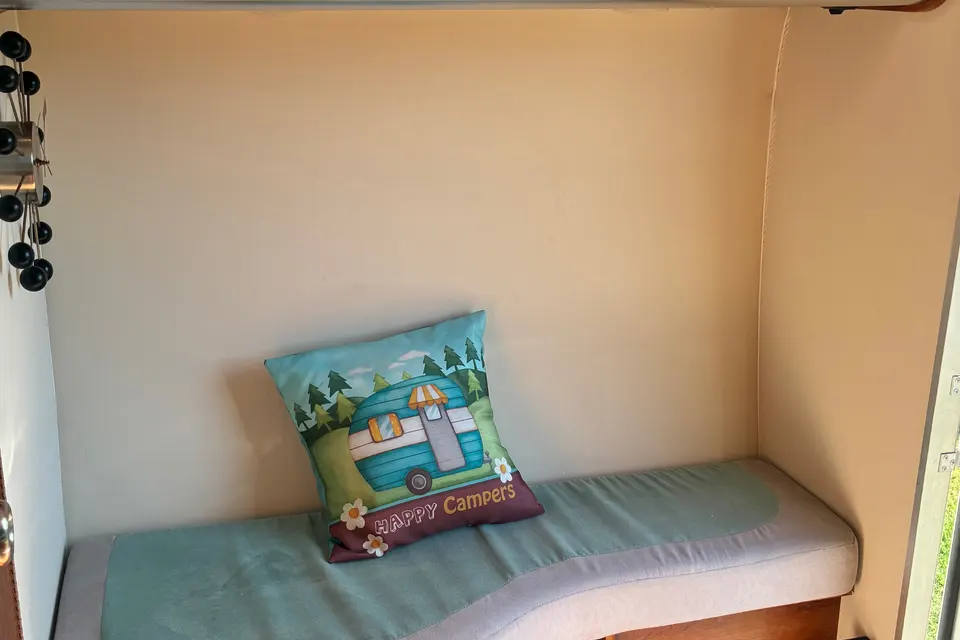 Monica's Shasta Airflyte 12 Travel Trailer
