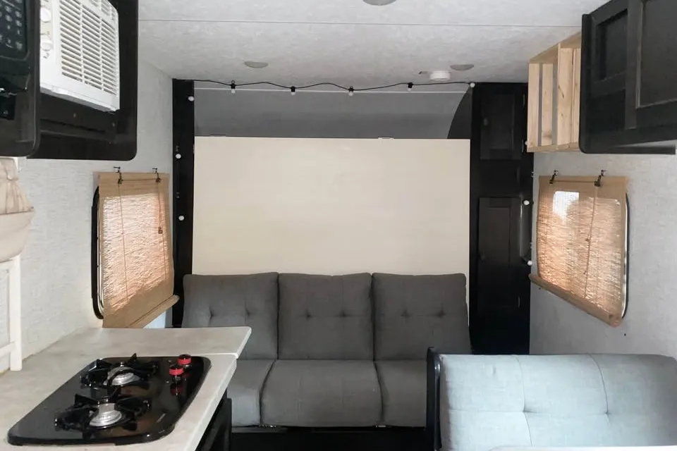Hannah's Off-Grid Lightweight Travel Trailer