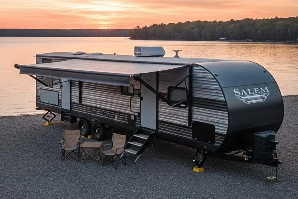Fireside RV's 2019 Forest River Salem 32BHDS Bunkhouse - LMI1558