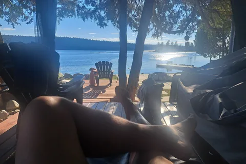 For Sale, FIRCREST Lot 10 Waterfront with sandy beach & 38' 2018 Trailer
