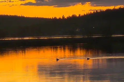 For Sale, FIRCREST Lot 10 Waterfront with sandy beach & 38' 2018 Trailer