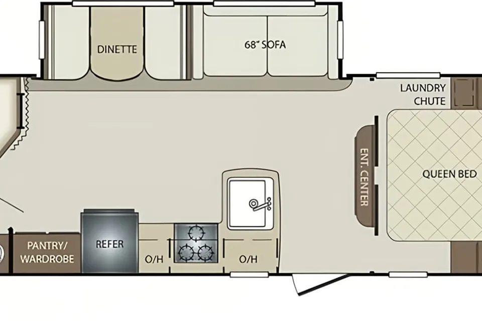Patrick's Keystone Bullet ultra lite 272bhs Travel Trailer