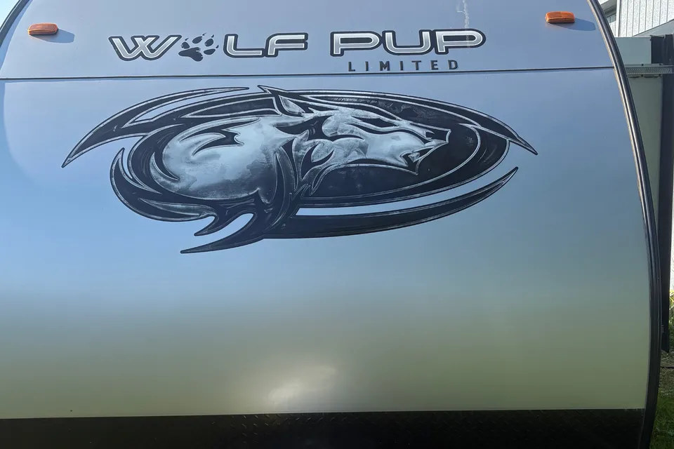 Kyle's Forest River 17JG Wolf pup Travel Trailer
