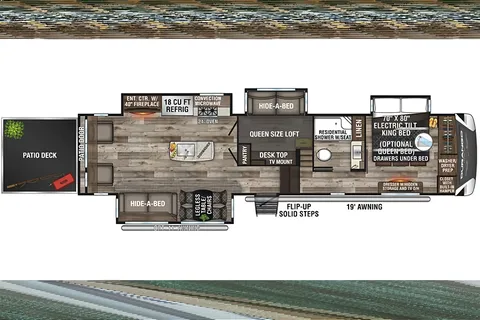 DURANGO GOLD w/ Priv King Master, Queen Loft, Bunk Room, and Patio!!