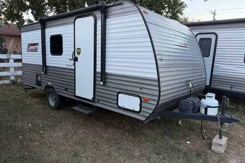 Coleman lantern LT Travel Trailer