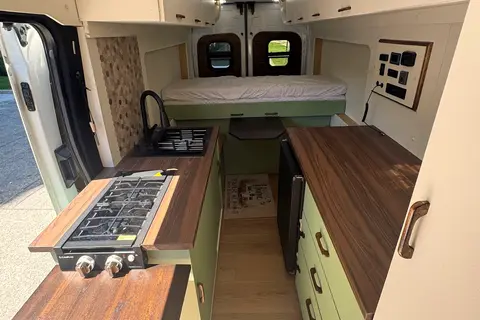 IRAJ | Off-Grid Home & Office | Ford Transit 350 Diesel, High Roof Extended