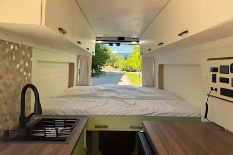 IRAJ | Off-Grid Home & Office | Ford Transit 350 Diesel, High Roof Extended