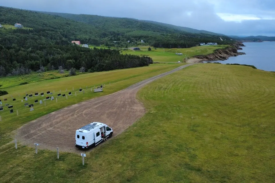 IRAJ | Off-Grid Home & Office | Ford Transit 350 Diesel, High Roof Extended