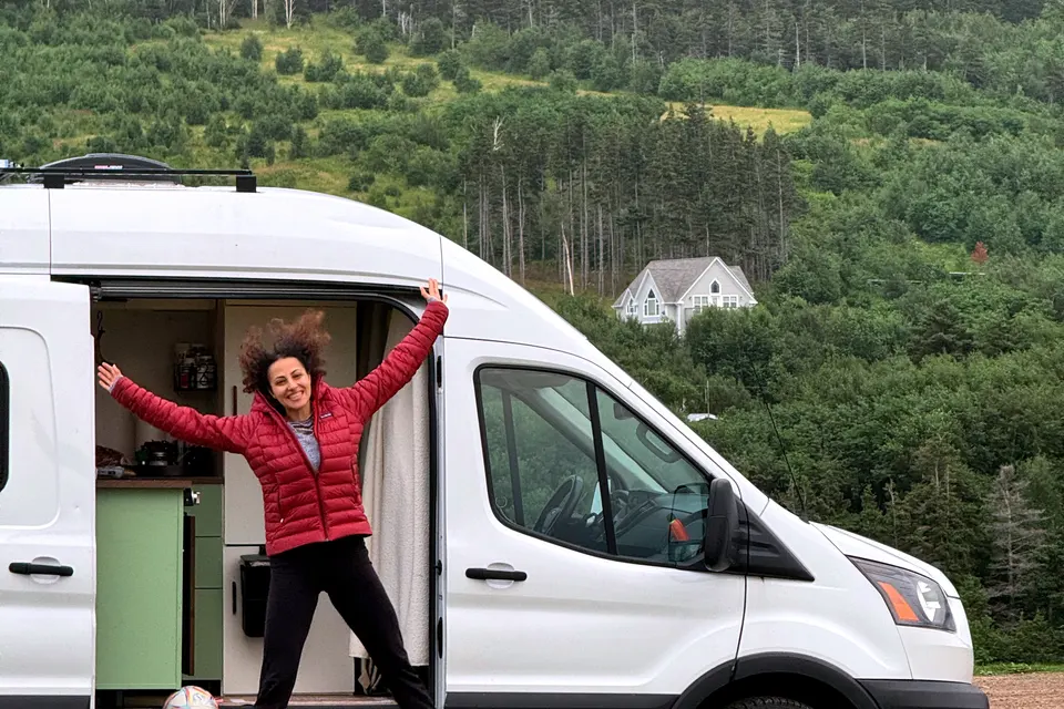 IRAJ | Off-Grid Home & Office | Ford Transit 350 Diesel, High Roof Extended