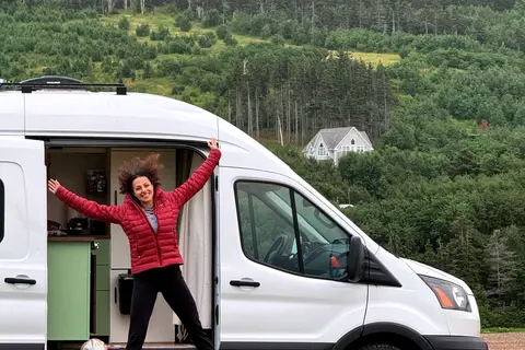IRAJ | Off-Grid Home & Office | Ford Transit 350 Diesel, High Roof Extended