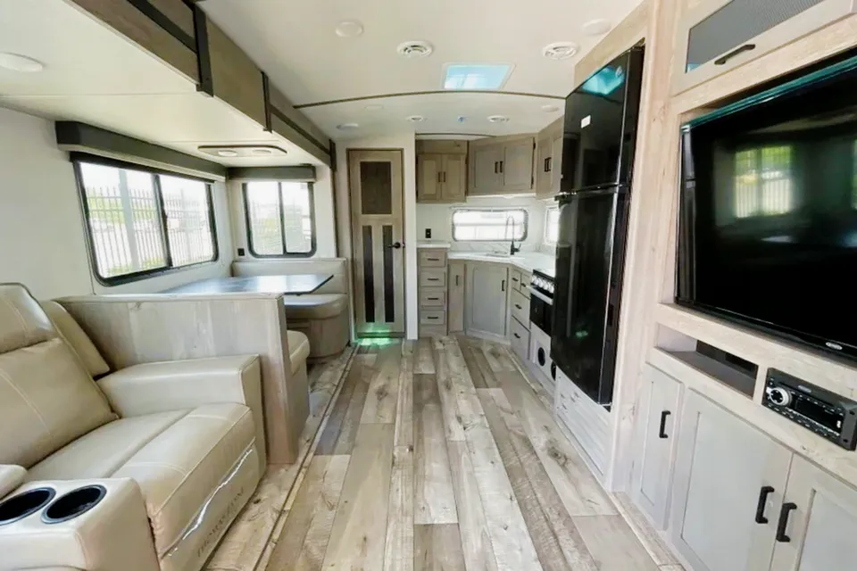 The Perfect Couple's Camper