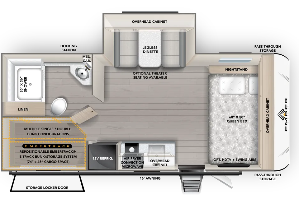 Bray's Ember RV 19ETS Travel Trailer