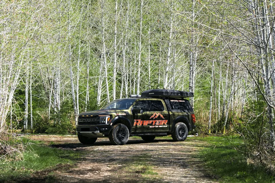 RAPTOR ROOFTOP RENTALS F-150 CAMPER