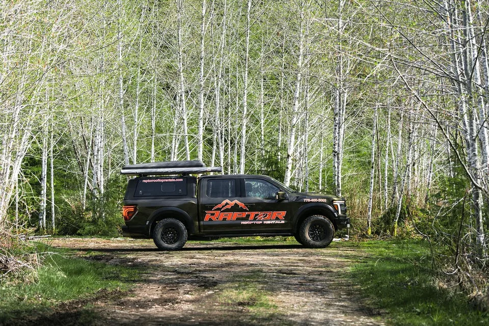 RAPTOR ROOFTOP RENTALS F-150 CAMPER