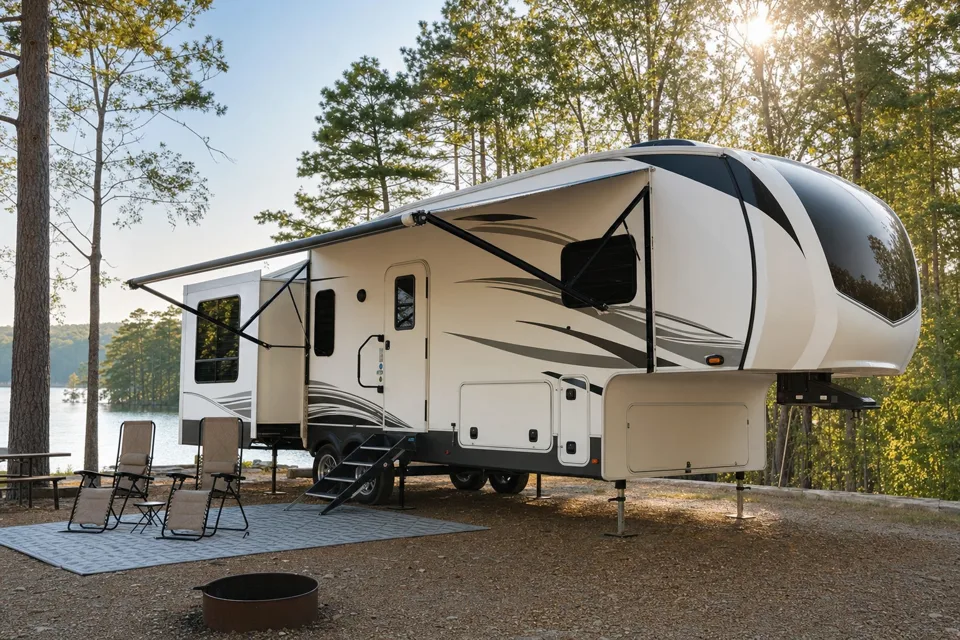 Gary's Jayco Eagle HT 29.5BHDS Fifth Wheel