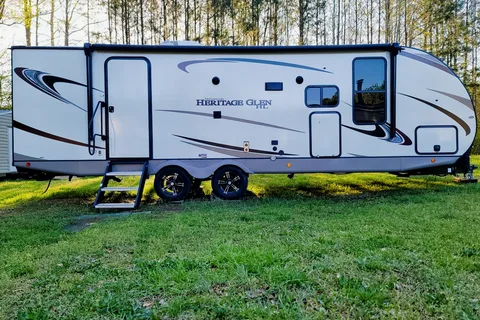 Kenneth and Melisia's Forest River Heritage Glen 25RBHL Travel Trailer