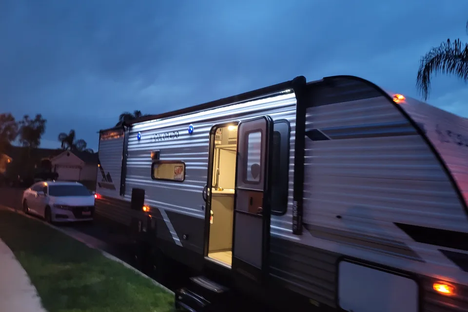 Family friendly travel trailer