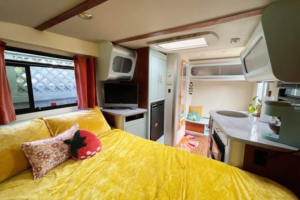 Ramona, a Retro Shasta Airflyte Travel Trailer (DELIVERY ONLY)