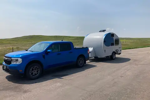 The Tiny Glamper - tow with your SUV!