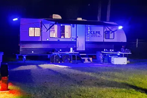 Mike's Forest River xlr micro boost  Toy Hauler