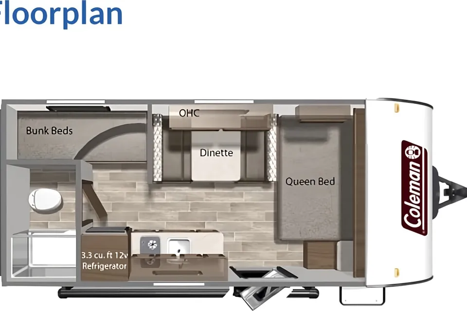 Brand New Coleman Lantern Bunk House