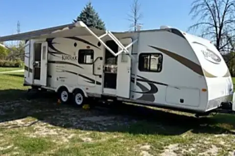 Mike's Dutchmen kodiak bunkhouse Travel Trailer