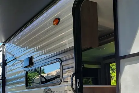Shari's Forest River Wild wood, island lite Travel Trailer