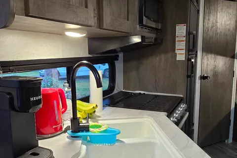 Shari's Forest River Wild wood, island lite Travel Trailer